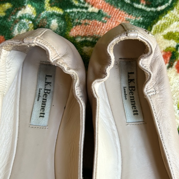 L.K.Bennett ballerinas size 6.5 - Picture 5 of 7